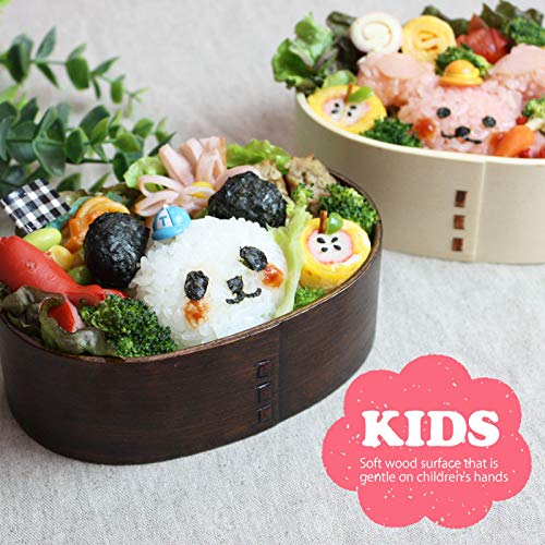 Amazon｜みよし漆器本舗 弁当箱 曲げわっぱ 一段 350ml 子供用